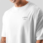 ONE POINT LYFT Print Big T Shirt Men Running Sport Gym Fitness Training Oversized 100% Cotton T-shirt Mens Bodybuilding Tee Tops - Matrix Studios
