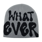 Y2K Letter Butter Knit Hats Skullies Beanies Autumn Winter Warm Hat Men Women Hip Hop Quality Skiing Cap Cycling Windproof New