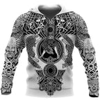 2024 New Hoodie 3d Viking Harajuku Print Pullover Men's Hooded Sweatshirt Oversized Vintage Male Clothing Fall Long Sleeve - Matrix Studios