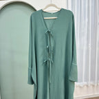 Ramadan Saudi Arabia Black Muslim Modest Cardigan for Women Eid Dubai Open Abaya Dress Luxury Islamic Turkey Party Vacation Robe - Matrix-studios.com