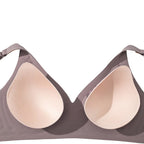 Sexy Seamless Bras For Women Wire Free Push Up Brassiere Deep V-Neck Lingerie U-Back 2-Hook Underwear Intimates S-5XL - Matrix Studios