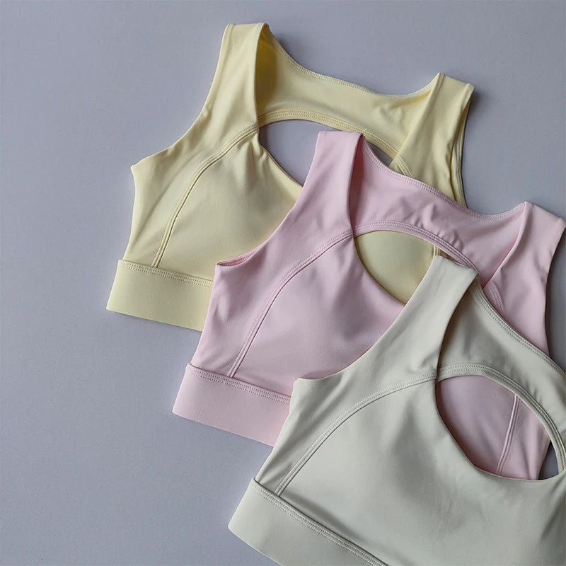 Beautiful Back Sports Underwear Shock-proof Running Anti-sagging Yoga Bra High-intensity Training Top Fitness Clothing Vest - Matrix Studios