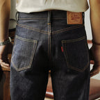 Red Tornado 55501 Relaxed Straight Fit Men's Jeans Raw Selvedge Denim Pants Amekaji - Matrix Studios