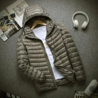 New Autumn And Winter Down Jacket Men's Fashion Hooded Super Light Warm Slim Coat Down Jacket Men's Coat - Matrix Studios