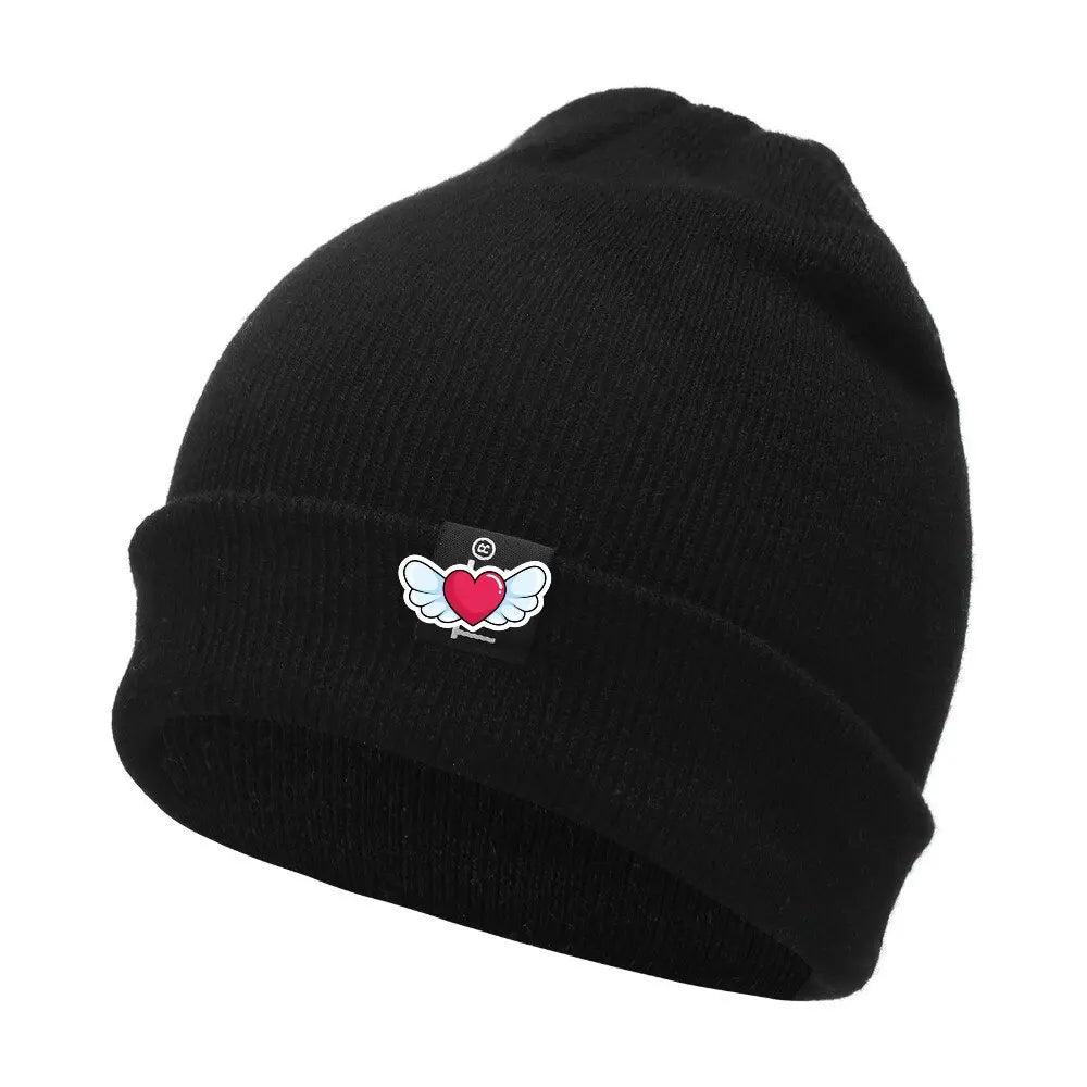 Autumn and Winter Versatile Solid Color  Hat For  Outdoor Warmth and Cold Hat Hip-Hop Fashion Embroidered Knitted Hat