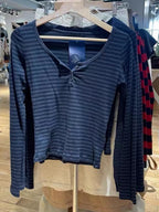 Pink Striped Slim Long Sleeve Tees Women Spring Casual Cotton O-neck Tshirt New Tops Clothes Sweet Cute  Vintage T-shirts Y2K - Matrix-studios.com