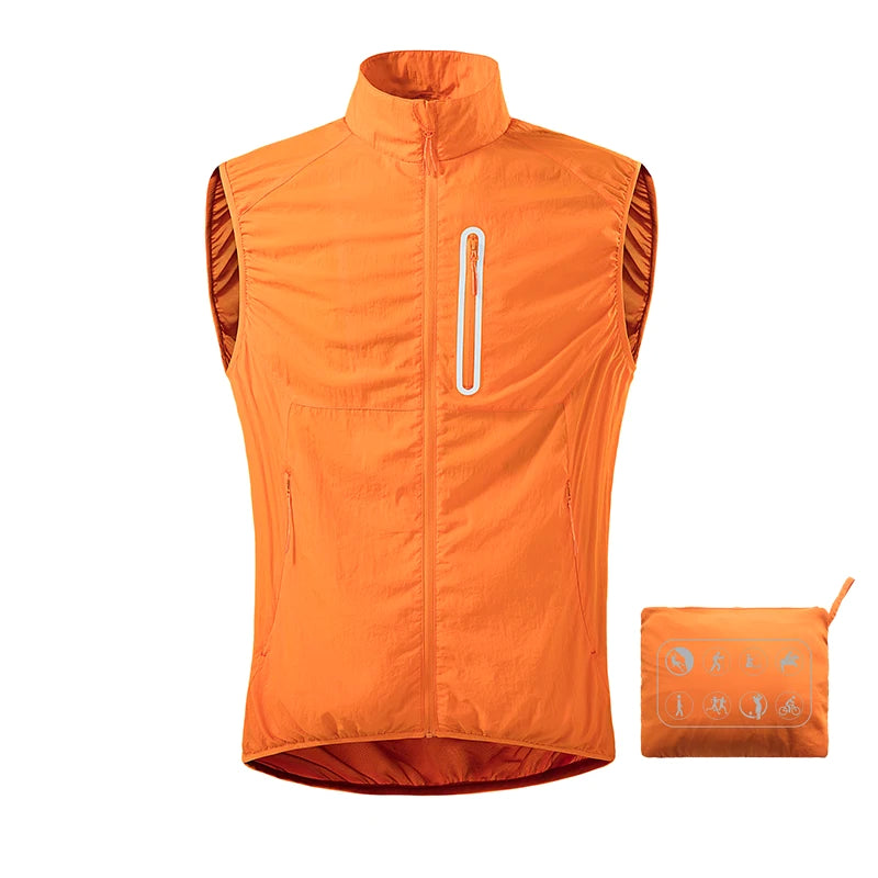 JNLN Men's Women's Fishing Vest Summer Mountaineering Camping Hiking Running Vests Waterproof Self-Storage Sleeveless Jacket - Matrix Studios
