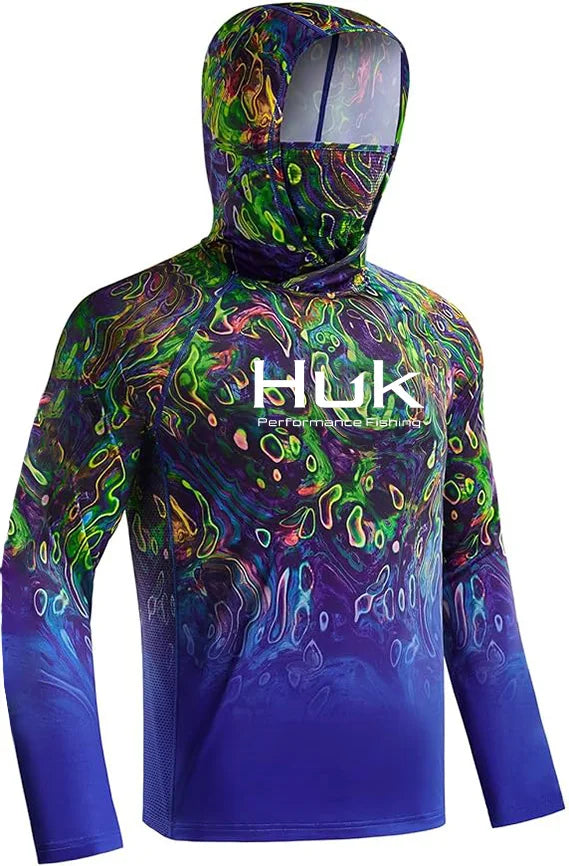 Fishing shirt Hooded sweatshirt for Fishing UV hoodie clothing Camiseta De Pesca men's clothing hooded top black white yellow - Matrix Studios