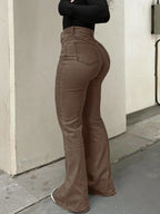 Women Jeans Boot Cut Y2k Jeans Wide Leg Denim Pants Distressed Washed Full Ankle Length Pockets Zipper Fly High Waist Club 2026 - Matrix-studios.com