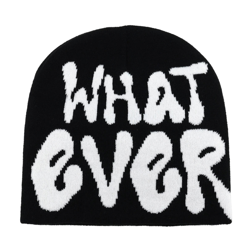 Y2K Letter Butter Knit Hats Skullies Beanies Autumn Winter Warm Hat Men Women Hip Hop Quality Skiing Cap Cycling Windproof New