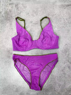 YUQI French Summer Bra - Sexy Euro Color-Block Lingerie | Slim Push-Up Lift & Anti-Sag Support | Anti-Sag Comfort Fit Underwear - Matrix-studios.com