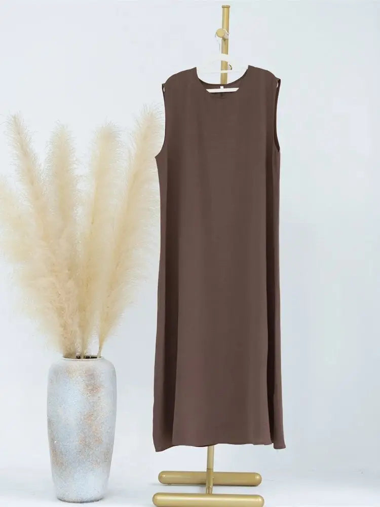 Ramadan Black White Dubai Prayer Clothes Women Turkey Islam Muslim Modest Jersey Under Abaya Dress Kebaya Robe Femme Musulmane - Matrix-studios.com