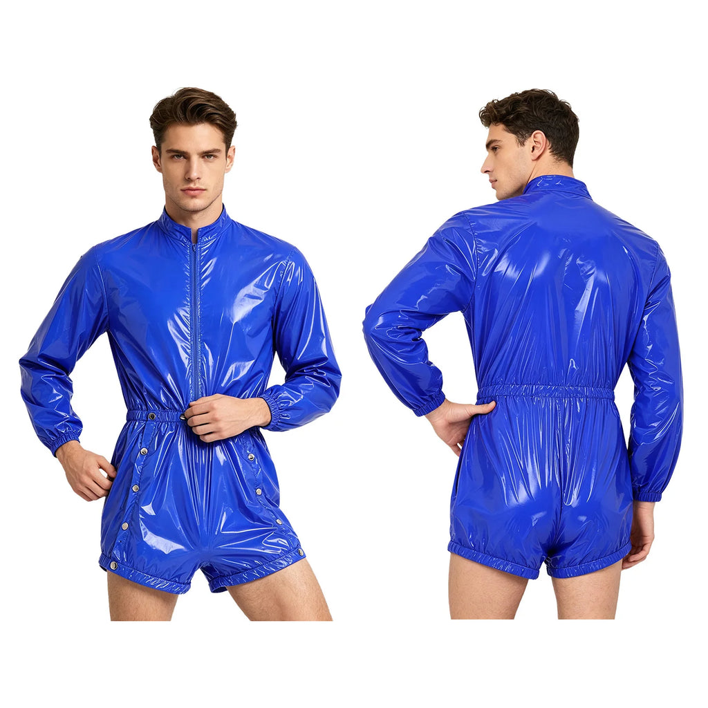 Women Men Washable Diaper Cover Sleeveless Waterproof Bodysuit Swimwear Clubwear Elderly Alzheimer Bedridden Adaptive Clothing - Matrix Studios