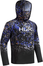 Fishing shirt Hooded sweatshirt for Fishing UV hoodie clothing Camiseta De Pesca men's clothing hooded top black white yellow - Matrix Studios