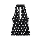 MUJER Polka Dot Halter Tops for Women Sexy Backless Tank Top Women Summer Sleeveless Tops Woman off Shoulder Camisole Women Tops - Matrix-studios.com