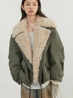 CHIC VEN Women Coats Streetwear Loose Casual New Retro Motorcycle Cotton Jacket Thick Warm Female Overcoat Autumn Winter 2026 - Matrix-studios.com