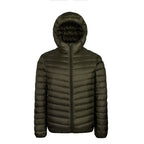 Down Jacket Men's 2024 New 90% White Duck Down Super Light Down Jacket Men's Lightweight Thermal Coat Hooded Feather Coat - Matrix Studios