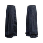 IEFB American Style Men Denim Pants Wide Legcurved Knife Jeans Men's Women's Trendy Loose Clean Fit High Street Trousers 9W2265 - Matrix Studios