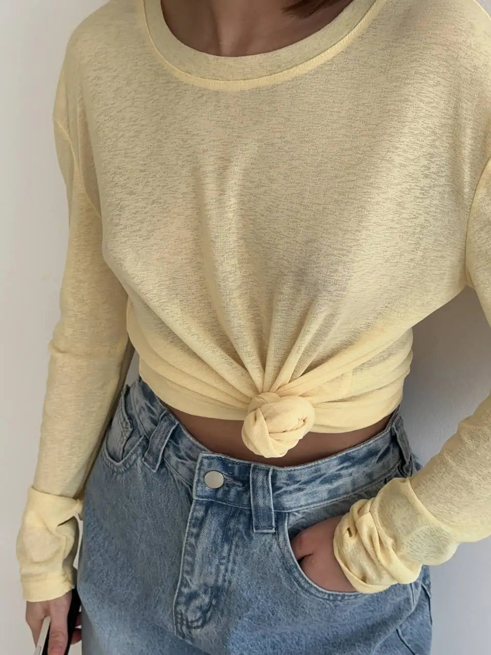 Hirsionsan 2025 Basic soft  T Shirts Women Summer autumn Long Sleeves Loose Bottom Tees Ladies Casual Knitted Soft Woman Tops - Matrix-studios.com