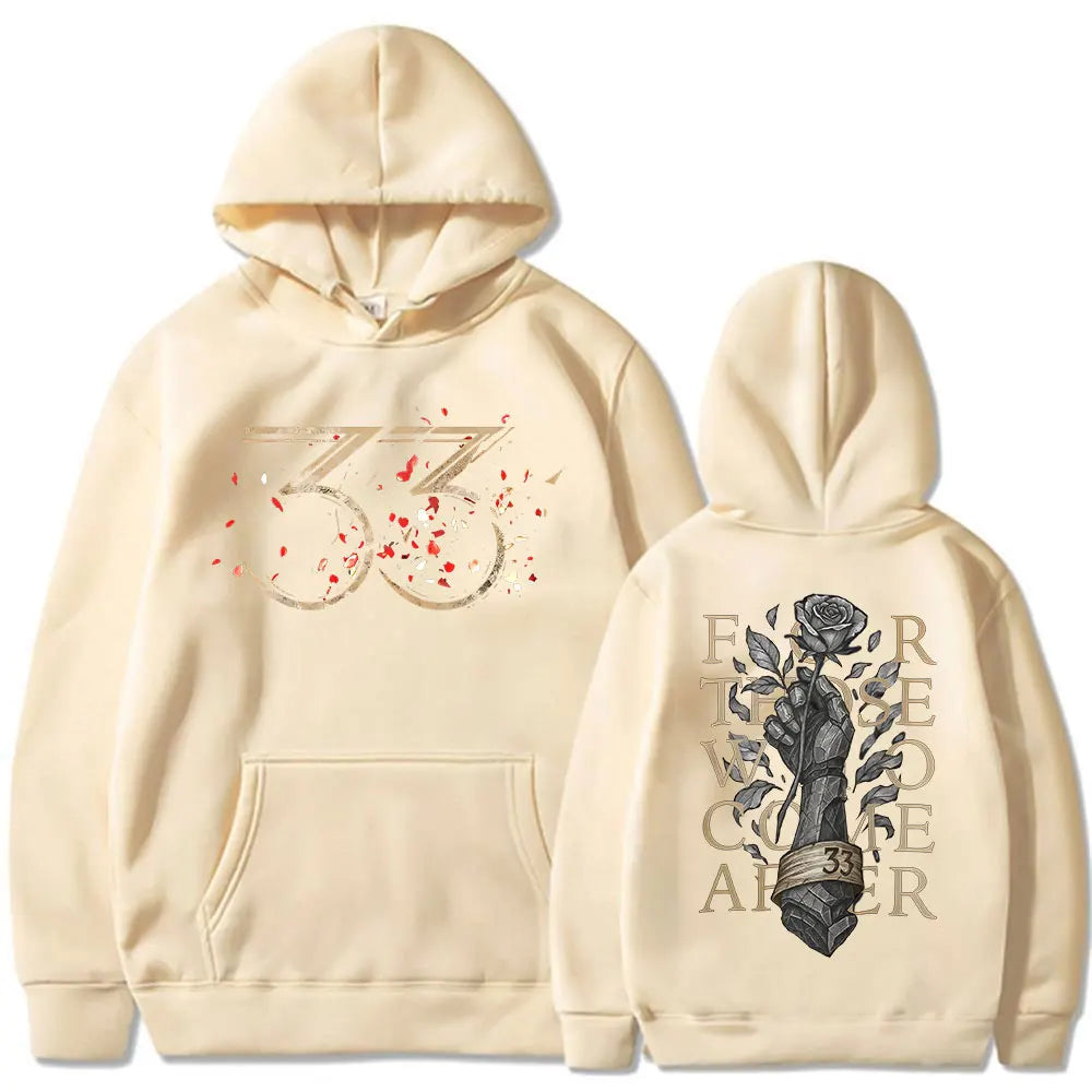 Game Clair Obscur Expedition 33 for Those Who Come After Hoodies Men Clothing Casual Long Sleeves Hooded Sweatshirts Streetwear - Matrix Studios
