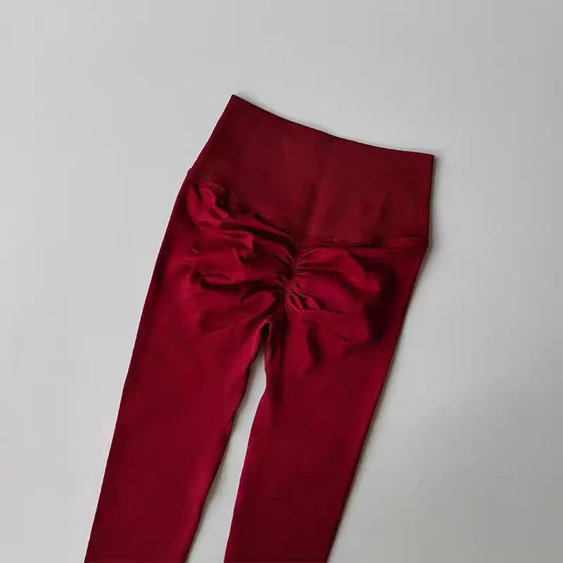 High Waist Yoga Leggings Women Seamless Push Up Sport Leggings Fitness Running Hip Lift Yoga Pants Highly Elastic Gym Leggings - Matrix-studios.com