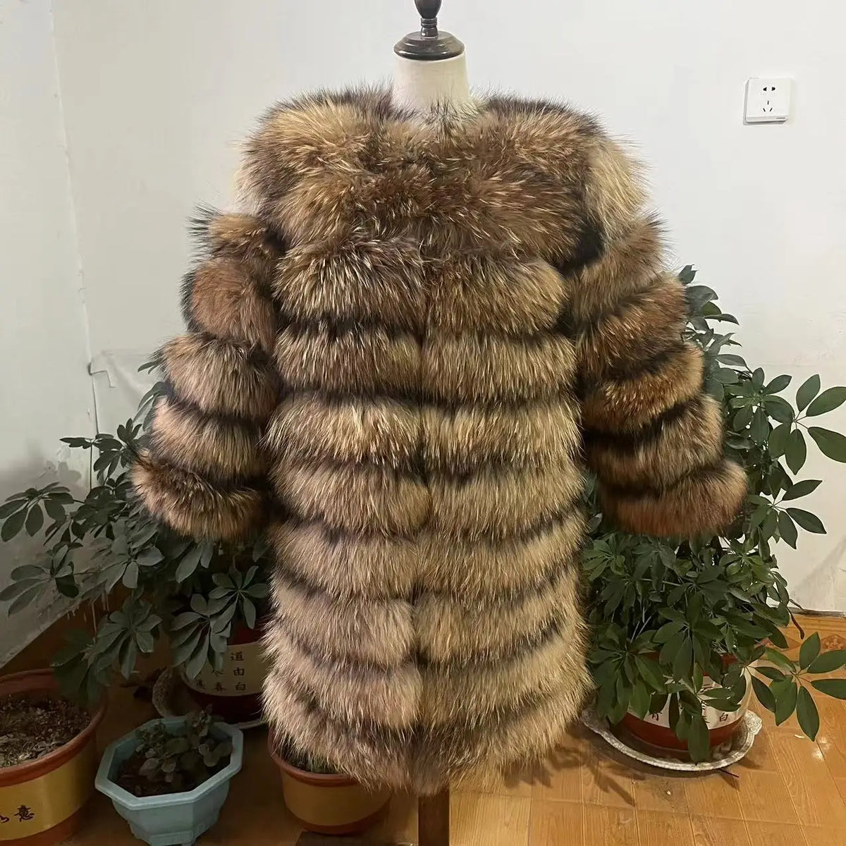 NEW style  4in1 real fur coats Women Natural Real Fur Jackets Vest Winter Outerwear Women fox fur coat high quality fur Clothes - Matrix Studios