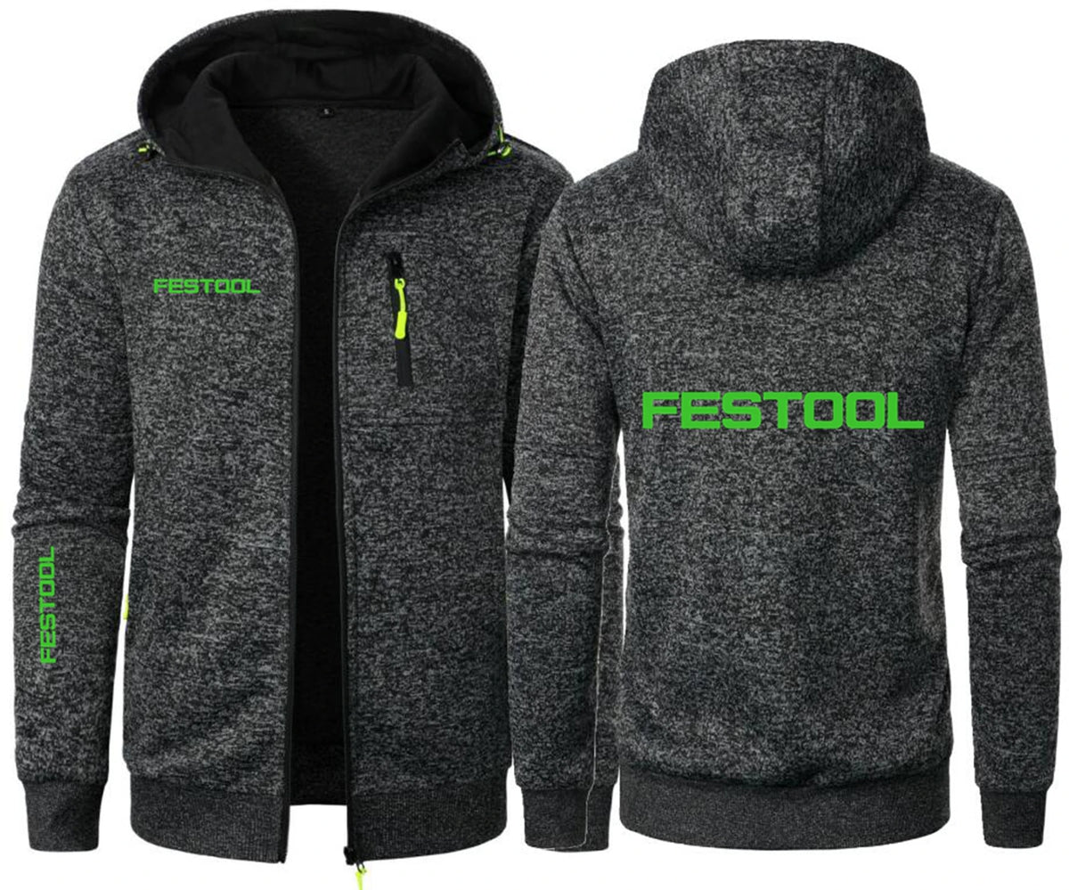 Festool Tools Brand Men's Hoodies Sweatshirts Jacquard Hoodie Fleece Men Hooded Sweatshirt For Male Hoody Man Sweatshirt - Matrix Studios