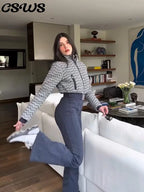 Elegant Print Thicken Ski Jumpsuit Women Chic Full Sleeve Stand Collar Zipper Belt Long Romper Fashion Warm High Waist Rompers - Matrix Studios