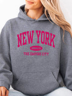New York City Brooklyn Creative Letter Printed Female Hoodies Multicolor Loose Hoody Y2K Street Sportswear Fleece Hoodie Unisex