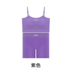 Women Seamless Yoga Sets Summer Fitness Workout Suits Sport Bra High Waist Leggings Sexy Outfits 2024 Female Casual Sportswear - Matrix-studios.com