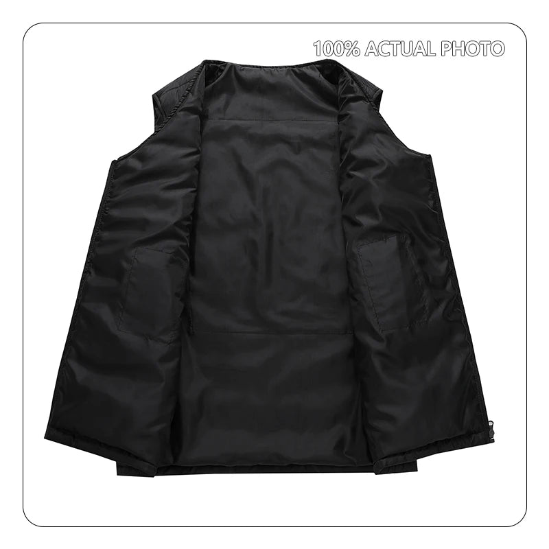 16 Areas Heated Vest Heating Men Warm Waistcoat Women Heat Jacket Winter Constant Heating Vest (Not Included The Power Bank) - Matrix Studios