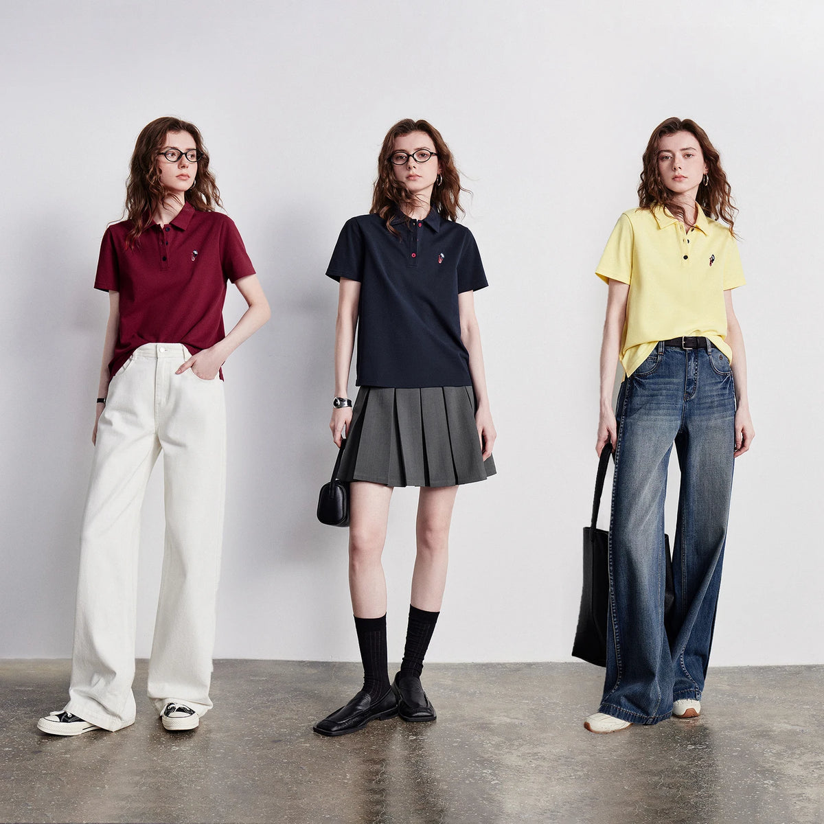 TOYOUTH Women Polo Shirt 2026 Summer New Breathable Short Sleeve Versatile Pullover Tops - Matrix-studios.com