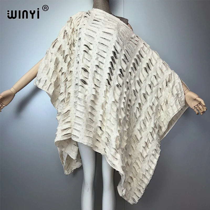 WINYI Original Denim Sexy Short Dress with Holes New Fashion Africa Womens Party Holiday Casual Maxi Beach Dress - Matrix Studios