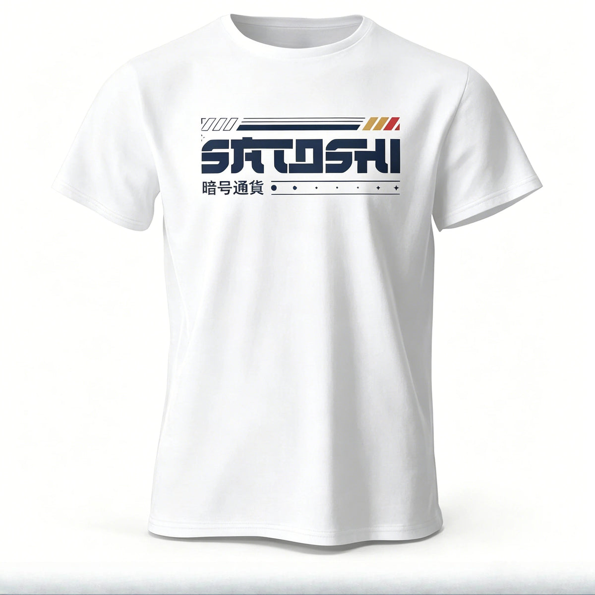 Satoshi and Crypto Printed Men's T-Shirt 100% Cotton Oversized Tech Theme Outfits Graphic Tees for Women Tops Tees Streetwear - Matrix-studios.com
