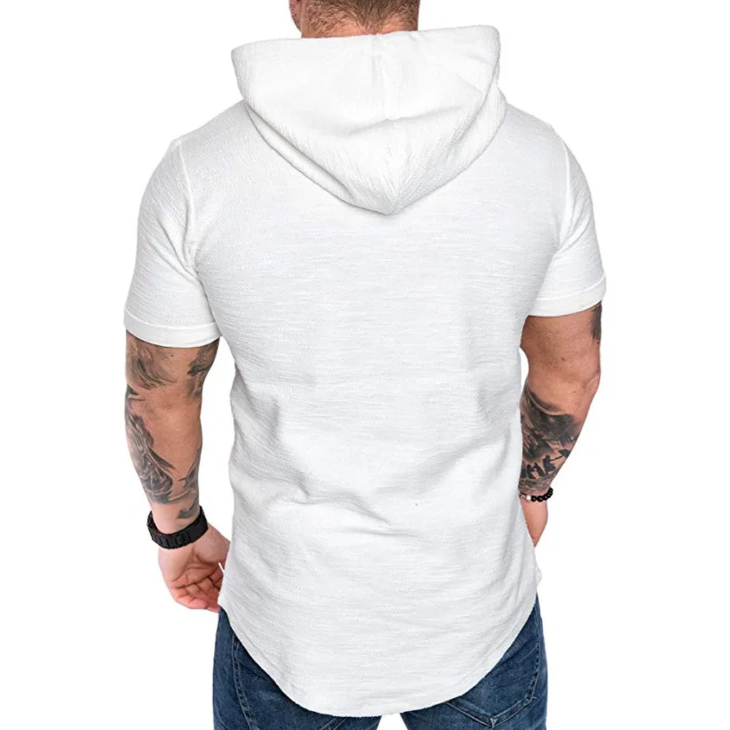 MRMT 2026 Brand New Mens Hoodies Sweatshirts Short Sleeve Men Hoodies Sweatshirt Casual Solid Color Man Hoodie For Male Hooded - Matrix Studios