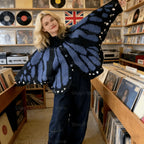 Monarch Butterfly Crochet Knit Cardigan Sweater with Wing Design Women's Fashion Butterfly Cardigan Mother's Day Excellent Gift - Matrix Studios
