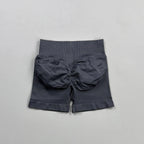 HISTELLO Gym Shorts 4.5" Women Fitness Sports Biker Shorts Low Waist Running Pants Workout Scrunch Butt Yoga Seamless Leggings - Matrix-studios.com