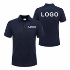 Customized Logo Breathable Polo Shirt Casual Company Group Clothing Lapel Short Sleeve Polo Shirts Work Clothes Print Embroidery - Matrix-studios.com