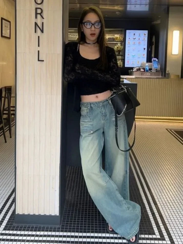 Y2k Aesthetic Lace Jacquard Women's Cardigan + Black Tank Top Harajuku Vintage 2set Japanese Grunge Fashion Pull Femme Mujer - Matrix Studios
