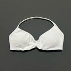 HISTELLO Sports Bra Push Up Strappy Sexy Open Back Gym Crop Top Removable Cups Women Workout Clothing Gym Top Halter Sport Bra - Matrix Studios