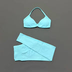 2Pcs HISTELLO Seamless Yoga Sports Set for Women Resistant Backless Bra Pilates Fitness Workout Running Leggings Gym Suit - Matrix-studios.com