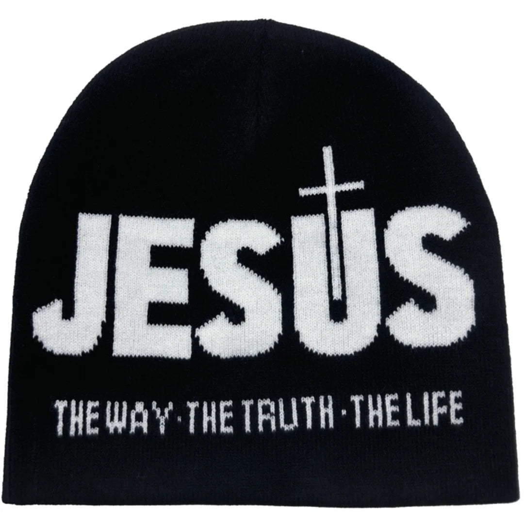 letters knitted hat fall and winter new outdoor travel windproof ear protection multifunctional headset cold cap men and