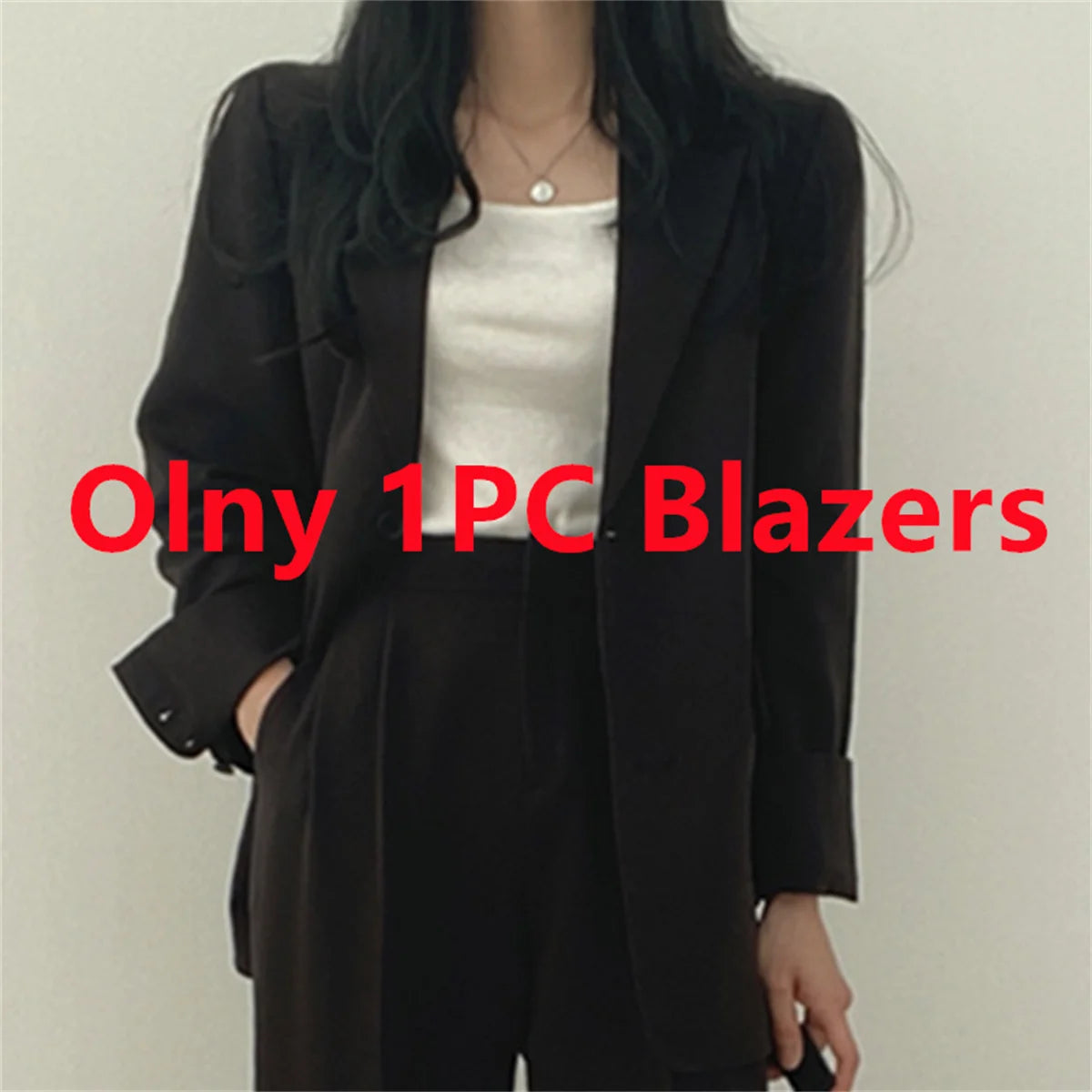 2026 Spring New Women's Clothing Suit Jacket Casual Pants Set Wide Leg Suit Pants Elegant Office Lady Business Suit Set Blazers - Matrix-studios.com