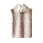 Neo Mint 2025 Brand Fashion Faux Fur Sable Vest Crop Top Autumn Winter Turtleneck Eco Mink Fur Tank Tops Sleeveless Jacket Coat - Matrix Studios
