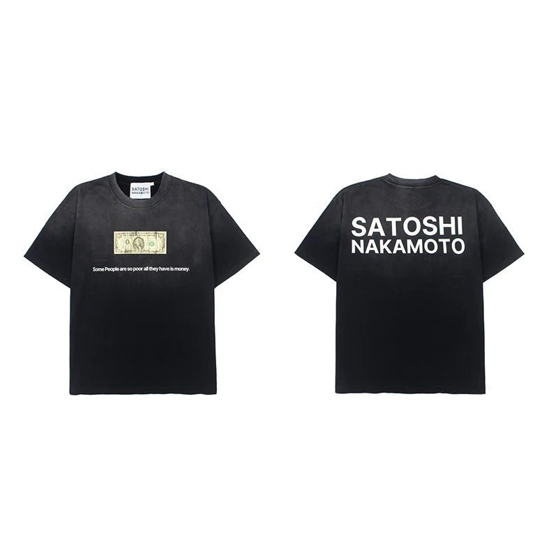 26SS American Street Satoshi Nakamoto Tank Top Sleeveless Vest Men Women Melting Ice Lolly Letter Print Y2K T Shirt Clothing - Matrix-studios.com