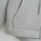 KEYANKETIAN Winter New Women's Zipper Hoodie High Street Unisex style Double Pockets Oversize Loose Sweatshirts Outerwear Top - Matrix Studios
