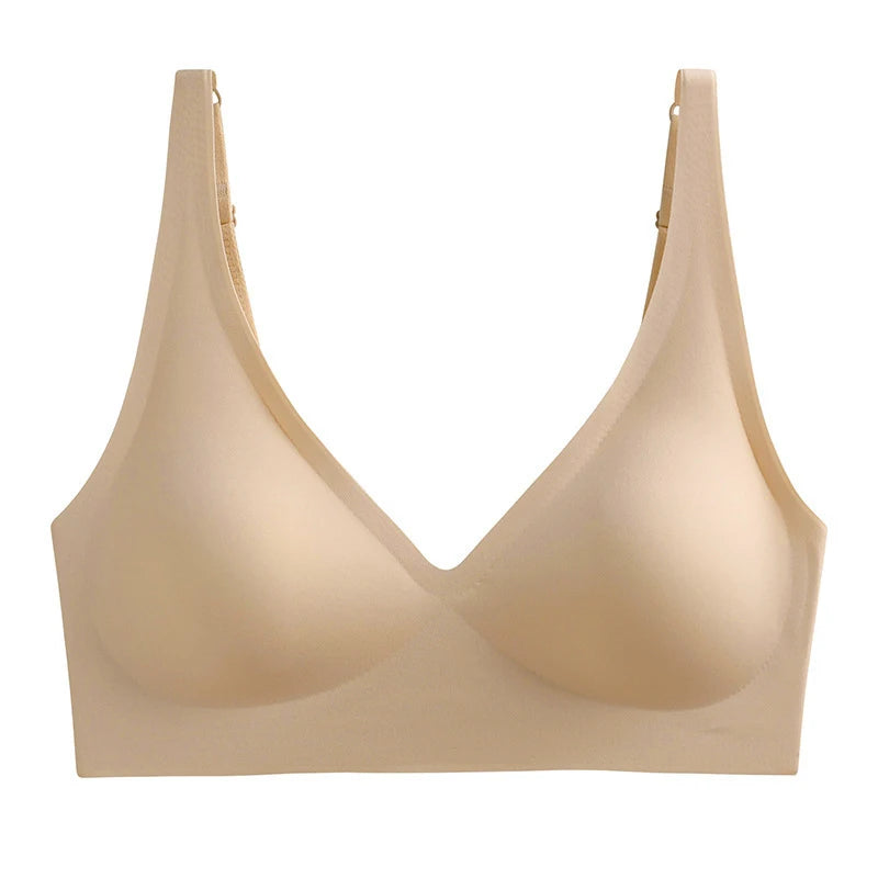 Sexy Seamless Bras For Women Wire Free Push Up Brassiere Deep V-Neck Lingerie U-Back 2-Hook Underwear Intimates S-5XL - Matrix Studios