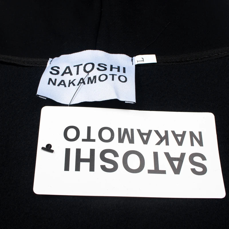 America Trend Satoshi Nakamoto Hoodies Hip-hop Street Men Classic Letter Print Multicolored Beading Beads Hooded Sweatshirt - Matrix-studios.com