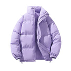 New Fashion Men Winter Stand Collar Down Jackets Warm Parkas Male Casual Thicker Winter Coats Man Slim Fit Short Jackets 3XL - Matrix Studios
