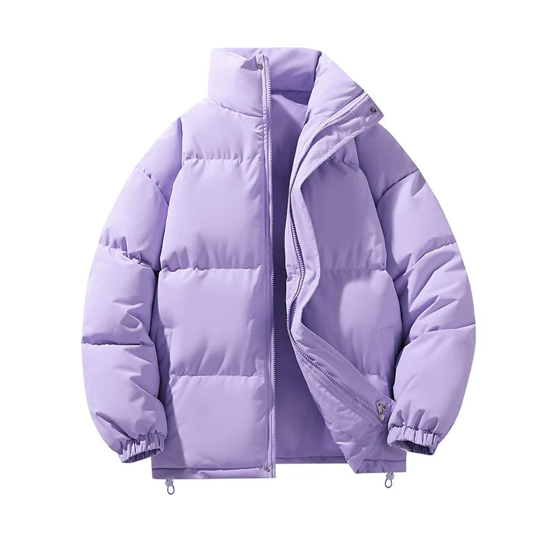 New Fashion Men Winter Stand Collar Down Jackets Warm Parkas Male Casual Thicker Winter Coats Man Slim Fit Short Jackets 3XL - Matrix Studios